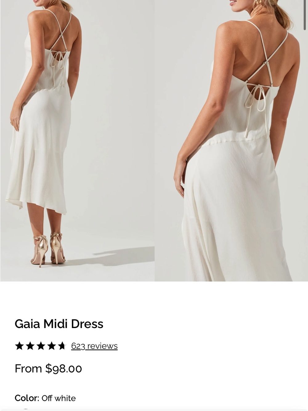 Astr The Label - Black Maxi Slip Floral Gaia Slip Dress - Picture 6 of 6